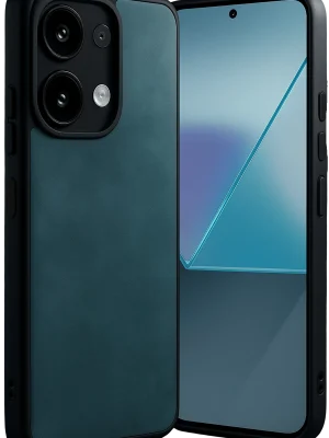 Newface Xiaomi Redmi Note 13 Pro 5G Kılıf Aras Deri Kapak - Koyu Yeşil