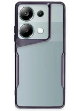Newface Xiaomi Redmi Note 13 Pro 5G Kılıf Boyi Silikon Kapak - Derin Mor