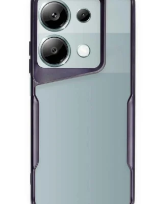 Newface Xiaomi Redmi Note 13 Pro 5G Kılıf Boyi Silikon Kapak - Derin Mor