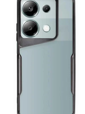 Newface Xiaomi Redmi Note 13 Pro 5G Kılıf Boyi Silikon Kapak - Siyah