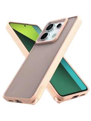 Newface Xiaomi Redmi Note 13 Pro 5G Kılıf Elegant Kapak - Pudra