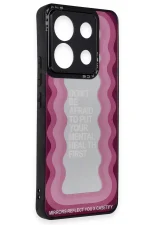 Newface Xiaomi Redmi Note 13 Pro 5G Kılıf Mirror Desenli Kapak - Mirror - 11 - Görsel 2