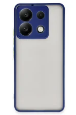 Newface Xiaomi Redmi Note 13 Pro 5G Kılıf Montreal Silikon Kapak - Lacivert