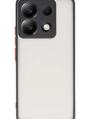 Newface Xiaomi Redmi Note 13 Pro 5G Kılıf Montreal Silikon Kapak - Siyah