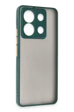 Newface Xiaomi Redmi Note 13 Pro 5G Kılıf Montreal Silikon Kapak - Yeşil - Görsel 2