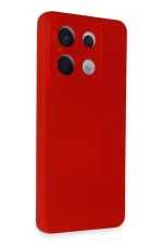 Newface Xiaomi Redmi Note 13 Pro 5G Kılıf Nano içi Kadife Silikon - Kırmızı - Görsel 2