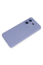 Newface Xiaomi Redmi Note 13 Pro 5G Kılıf Nano içi Kadife Silikon - Lila - Görsel 4