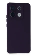 Newface Xiaomi Redmi Note 13 Pro 5G Kılıf Nano içi Kadife Silikon - Mor