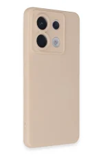 Newface Xiaomi Redmi Note 13 Pro 5G Kılıf Nano içi Kadife Silikon - Pudra - Görsel 2