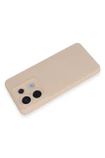 Newface Xiaomi Redmi Note 13 Pro 5G Kılıf Nano içi Kadife Silikon - Pudra - Görsel 3