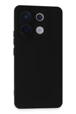 Newface Xiaomi Redmi Note 13 Pro 5G Kılıf Nano içi Kadife Silikon - Siyah