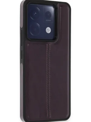 Newface Xiaomi Redmi Note 13 Pro 5G Kılıf Ozzi Kapak - Derin Mor