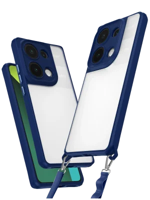 Newface Xiaomi Redmi Note 13 Pro 5G Kılıf Penta Silikon Kılıf - Lacivert