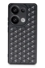 Newface Xiaomi Redmi Note 13 Pro 5G Kılıf Petek Silikon Kapak - Siyah