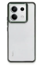 Newface Xiaomi Redmi Note 13 Pro 5G Kılıf Power Silikon - Koyu Yeşil