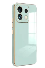 Newface Xiaomi Redmi Note 13 Pro 5G Kılıf Volet Silikon - Açık Yeşil