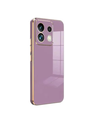 Newface Xiaomi Redmi Note 13 Pro 5G Kılıf Volet Silikon - Mor