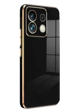 Newface Xiaomi Redmi Note 13 Pro 5G Kılıf Volet Silikon - Siyah