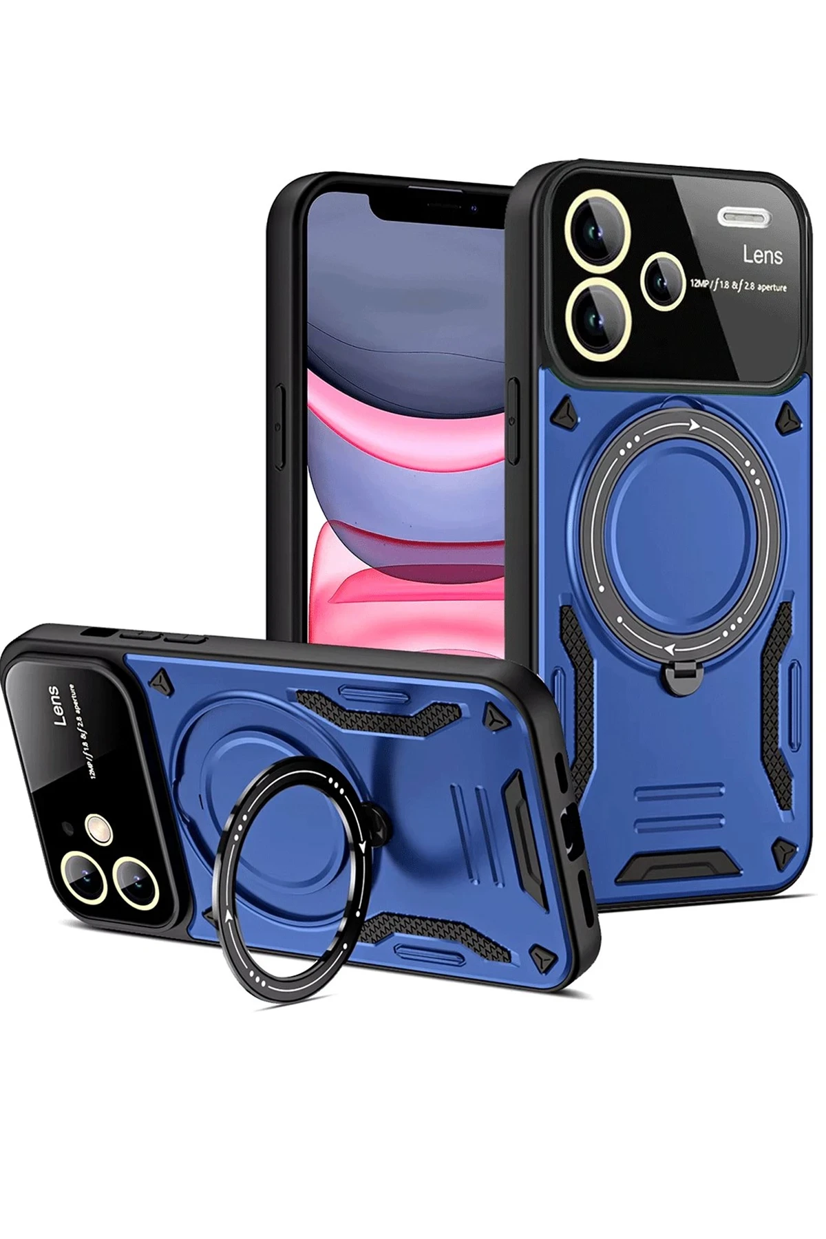 newface-xiaomi-redmi-note-13-pro-plus-joy-lens-standli-kapak-lacivert-default.webp Newface Xiaomi Redmi Note 13 Pro Plus Joy Lens Standlı Kapak - Lacivert - Görsel 1