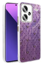 Newface Xiaomi Redmi Note 13 Pro Plus Kılıf Blade Aynalı Desenli Kapak - Desen 2