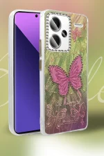 Newface Xiaomi Redmi Note 13 Pro Plus Kılıf Blade Aynalı Desenli Kapak - Desen 3 - Görsel 2