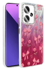 Newface Xiaomi Redmi Note 13 Pro Plus Kılıf Blade Aynalı Desenli Kapak - Desen 3