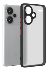 Newface Xiaomi Redmi Note 13 Pro Plus Kılıf Montreal Silikon Kapak - Siyah - Görsel 2