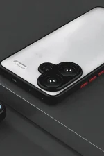 Newface Xiaomi Redmi Note 13 Pro Plus Kılıf Montreal Silikon Kapak - Siyah - Görsel 4