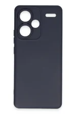 Newface Xiaomi Redmi Note 13 Pro Plus Kılıf Nano içi Kadife Silikon - Lacivert - Görsel 2