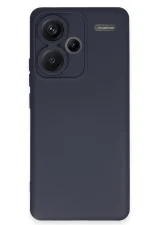 Newface Xiaomi Redmi Note 13 Pro Plus Kılıf Nano içi Kadife Silikon - Lacivert