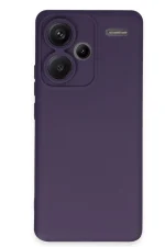 Newface Xiaomi Redmi Note 13 Pro Plus Kılıf Nano içi Kadife Silikon - Mor