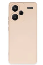 Newface Xiaomi Redmi Note 13 Pro Plus Kılıf Nano içi Kadife Silikon - Pudra
