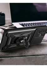 Newface Xiaomi Redmi Note 13 Pro Plus Kılıf Pars Lens Yüzüklü Silikon - Siyah - Görsel 2