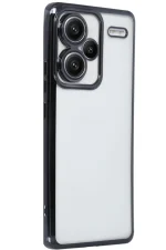 Newface Xiaomi Redmi Note 13 Pro Plus Kılıf Razer Lensli Silikon - Siyah - Görsel 2