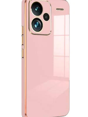 Newface Xiaomi Redmi Note 13 Pro Plus Kılıf Volet Silikon - Pembe