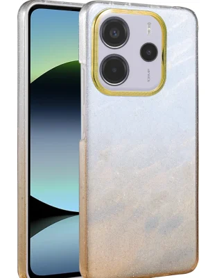 Newface Xiaomi Redmi Note 14 4G Glossy Kapak - Çöl Titanyum