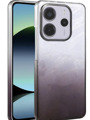 Newface Xiaomi Redmi Note 14 4G Glossy Kapak - Siyah