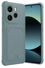 Newface Xiaomi Redmi Note 14 4G Kelvin Kartvizitli Silikon - Açık Yeşil