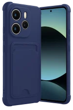 Newface Xiaomi Redmi Note 14 4G Kelvin Kartvizitli Silikon - Lacivert