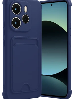 Newface Xiaomi Redmi Note 14 4G Kelvin Kartvizitli Silikon - Lacivert