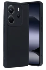 Newface Xiaomi Redmi Note 14 4G Kılıf Aras Deri Kapak - Siyah