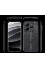 Newface Xiaomi Redmi Note 14 4G Kılıf Auto Focus Kapak - Koyu Yeşil - Görsel 3