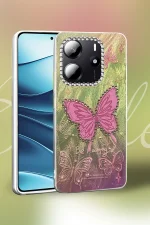 Newface Xiaomi Redmi Note 14 4G Kılıf Blade Aynalı Desenli Kapak - Desen 4 - Görsel 2