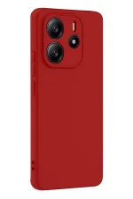 Newface Xiaomi Redmi Note 14 4G Kılıf First Silikon - Kırmızı - Görsel 3