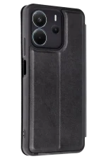 Newface Xiaomi Redmi Note 14 4G Kılıf Flip Cover - Siyah - Görsel 2