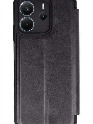 Newface Xiaomi Redmi Note 14 4G Kılıf Flip Cover - Siyah