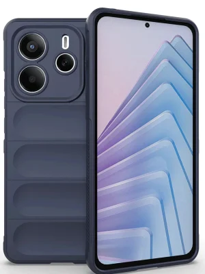 Newface Xiaomi Redmi Note 14 4G Kılıf Optimum Silikon - Lacivert