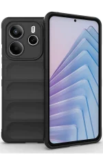 Newface Xiaomi Redmi Note 14 4G Kılıf Optimum Silikon - Siyah