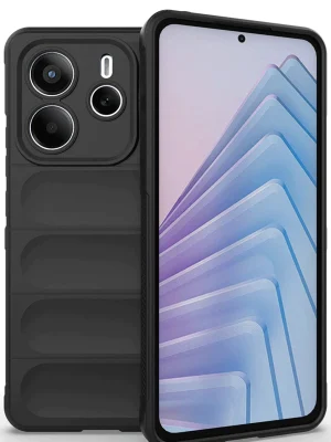 Newface Xiaomi Redmi Note 14 4G Kılıf Optimum Silikon - Siyah