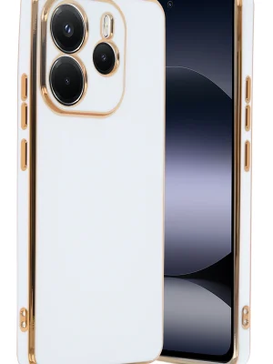 Newface Xiaomi Redmi Note 14 4G Kılıf Volet Silikon - Beyaz